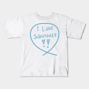 #6 The squiggle collection - It’s squiggle nonsense Kids T-Shirt